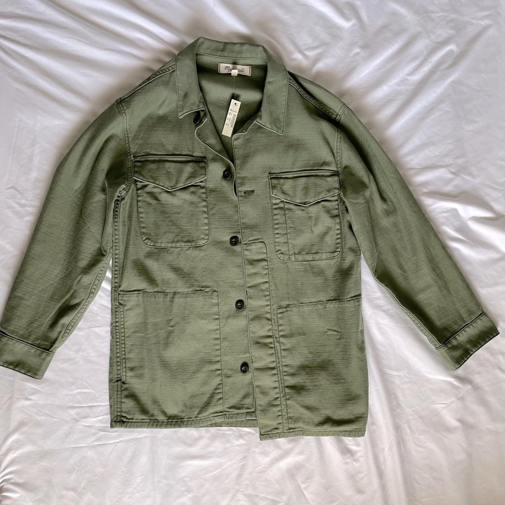 Military Shirt Jacket